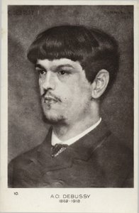 Claude Debussy, fransk kompositör (1862-1918)
