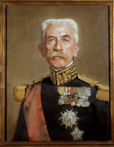 Porträtt av Hubert Lyautey, marskalk av Frankrike (Louis-Hubert-Gonzalve Lyautey