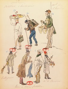 Frankrike, Paris, kostymskiss för statister i operan La boheme av Giacomo Puccini (1858-1924), föreställning på Paris Opera Comique, 13 juni