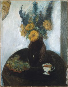 Delphiniums av Marcel Poncet