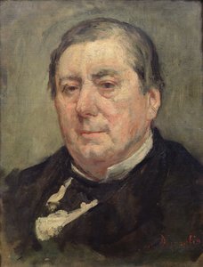 Porträtt av Eugene Labiche (1815-1888) (målning) av Marcellin Gilbert Desboutin