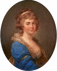 Porträtt av Helena Radziwiłł född Przeździecka av Marcello Bacciarelli