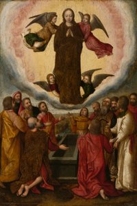 Assumption of the Virgin (olja på pannå)