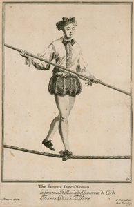 Bartholomew Fair, London: Den berömda holländska kvinnan 1687
