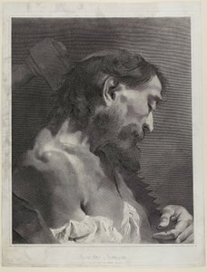 Saint Simon, från Den heliga familjen och de tolv apostlarna