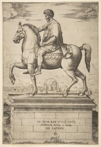 Ryttarstaty av Marcus Aurelius, 1515-27.