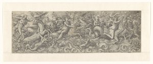Neptunus triumf av Marco dell