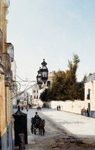 Favoriten i Portici (olja på duk)