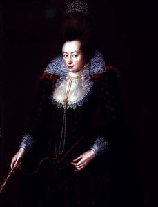 Porträtt av Lady Mountjoy, 29 år