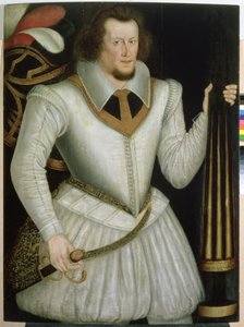 Porträtt av Robert Devereux, 2nd Earl of Essex av Marcus Gheeraerts