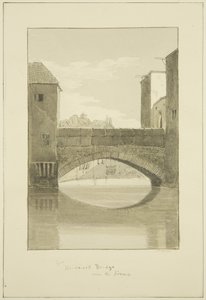 Bridewell Bridge över Frome, ser norrut av Marcus H. Homes