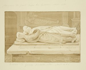 Monument of de Gournay and Gaunt i East End av South Aisle of St Mark