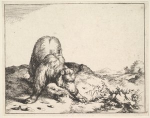 från The Set of The Bears, ca. 1664. av Marcus de Bye