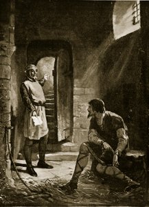 Stephen tar emot ordern om hans frigivning, illustration från "Hutchinson