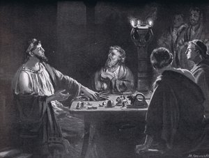 Införandet av mått och vikt i Grekland, illustration från "Hutchinson