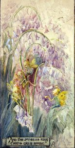 The Joy Bells Ring (akvarell ombord) av Margaret E. Bayliss