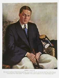Porträtt av Bobby Jones, 1930 av Margaret Fitzhugh Browne