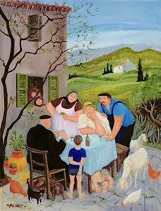 Le Dimanche (olja på duk)