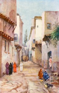 Straight Street, Damaskus (färglitografi)