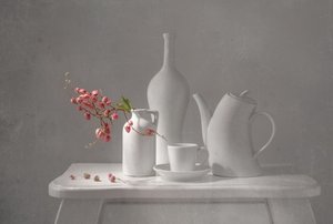 Delikat rosa stilleben av Margareth Perfoncio