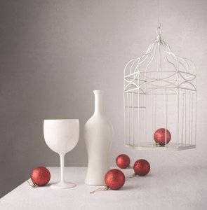 Elegant julstilleben