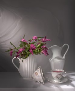 Eleganta blommor till tebjudningen av Margareth Perfoncio