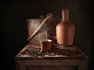 Ångkokt rustikt kaffe av Margareth Perfoncio