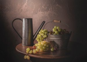 Vintage-druvskörd av Margareth Perfoncio