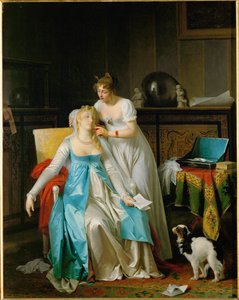 Dåliga nyheter. Utställd i salongen 1804 ... av Marguerite Gerard