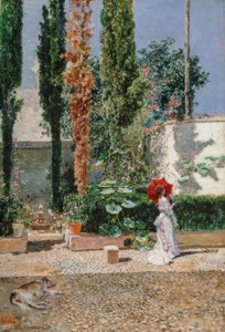 Trädgården i bostaden Fortuny