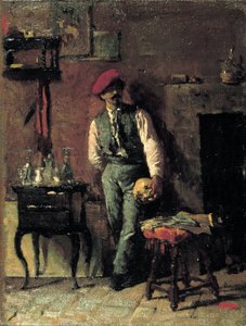 Porträtt av målaren Joaquim Agrassot