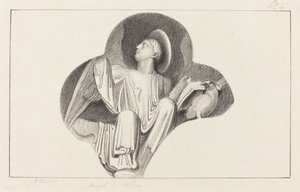 En ängel, från Wells Cathedral