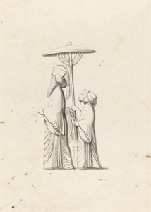 Skulptur i Persepolis, från Le Bruyns resor