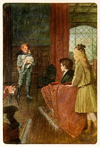 "Dickon kom in med sitt finaste breda leende" från The Secret Garden av Frances Hodgson Burnett (1849-1924)