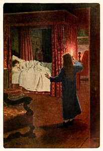"Vem är du? - Är du ett spöke?" från The Secret Garden av Frances Hodgson Burnett (1849-1924)