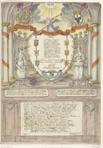 Vers för prinsessan Wilhelmina på prins William V:s fyrtioårsdag, 1788 av Maria Margaretha la Fargue
