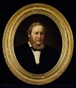 Gustaf Johan Mechelin; målning av Maria Wiik