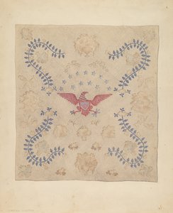 Eagle and Stars överkast av Marian Curtis Foster