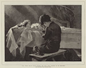 Gå, du måste leka ensam, min pojke, din syster är i himlen av Marianne Stokes