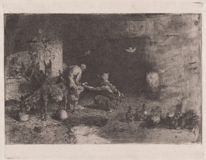 Hovslagare i Marocko [Shoeing a Mule in Marocko]