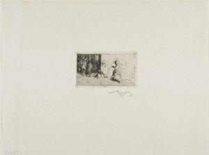 En gata i Sevilla av Mariano Fortuny y Marsal