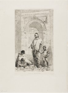 Marockansk familj av Mariano Fortuny y Marsal