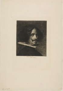 Porträtt av Velasquez av Mariano Fortuny y Marsal
