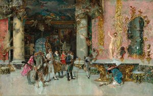 Valet av en modell, 1868-1874.