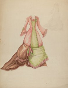 Klänning, c. 1942.