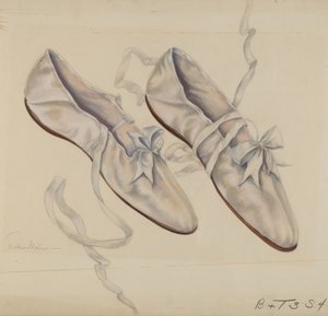 Gåttofflor, ca. 1936.