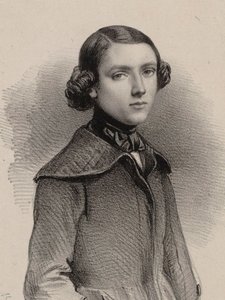 Porträtt av organisten och kompositören Louis James Alfred Lefébure-Wely 1817-1869, 1840.