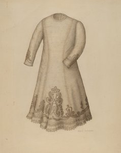 Spädbarnsklänning, ca. 1938.
