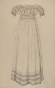 Spädbarnsklänning, ca. 1938.