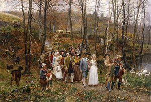 En bröllopsprocession, 1879